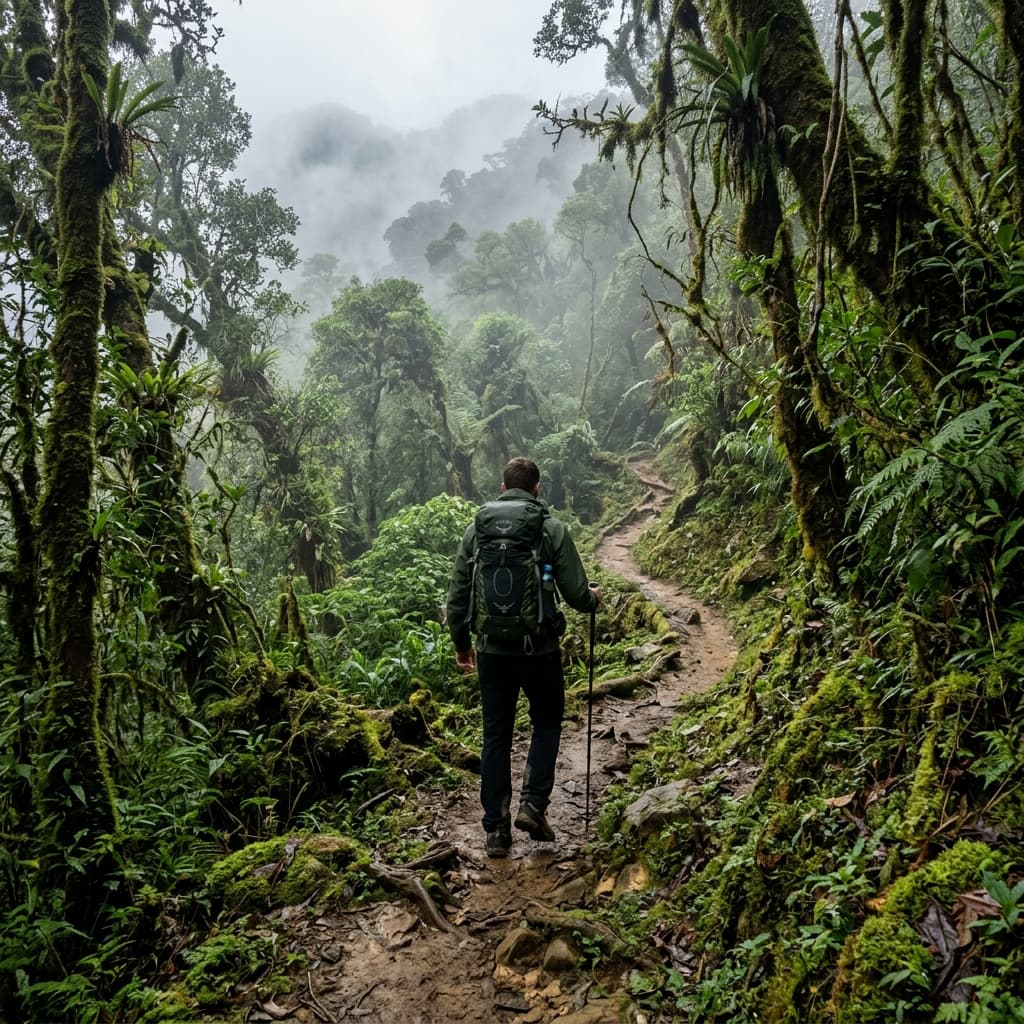 Review Trekking Sa Mu - U Bò (2.758m): Chinh Phục Khu Rừng Rêu Cổ Tích Sơn La